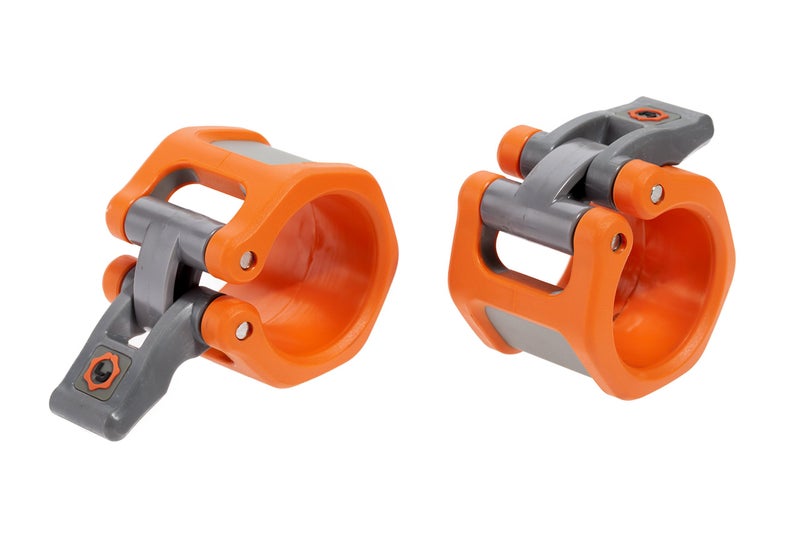 Lock-Jaw Barbell Collars Lock-Jaw HEX 50mm / 2" Olympic Barbell Collar (Orange) - Image 5